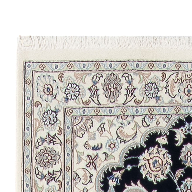 Läufer Perser - Nain - Premium - 392 x 87 cm - dunkelblau