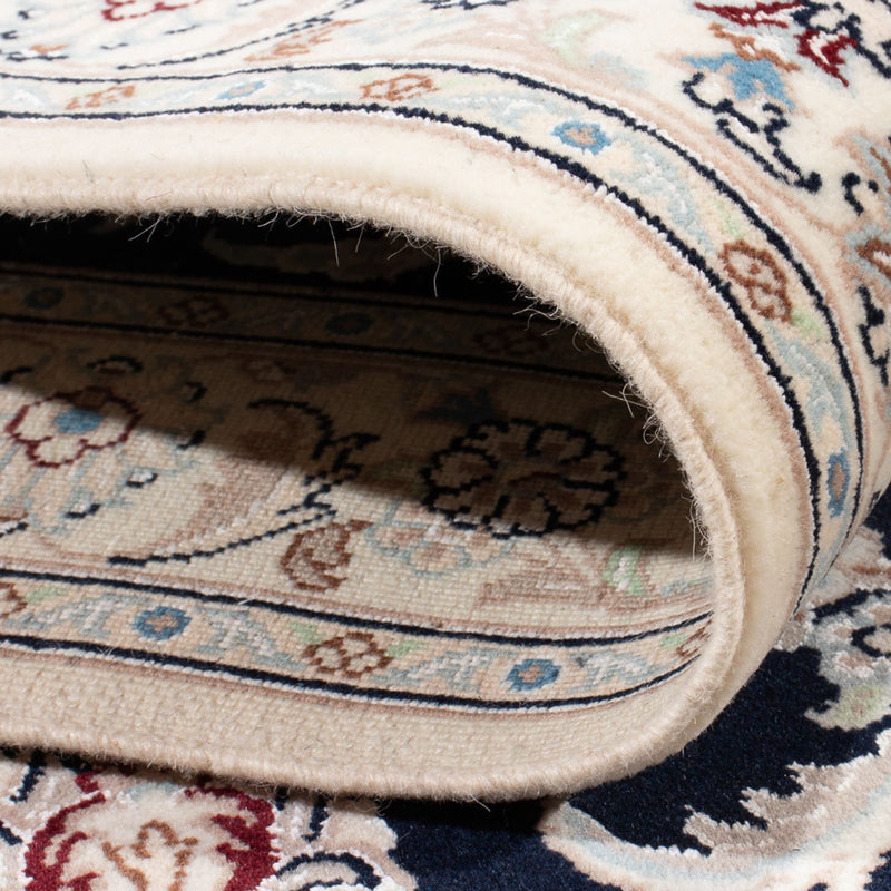 Läufer Perser - Nain - Premium - 392 x 87 cm - dunkelblau