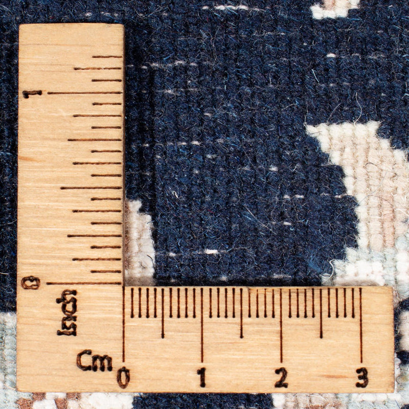 Läufer Perser - Nain - Premium - 392 x 87 cm - dunkelblau