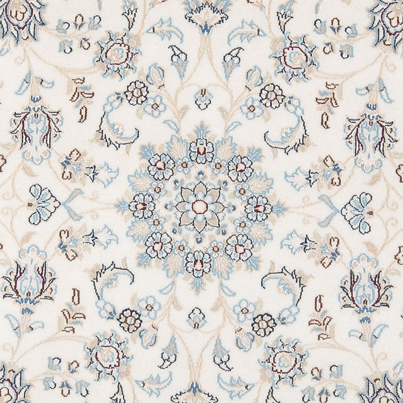 Perserteppich - Nain - Premium rund  - 149 x 149 cm - creme