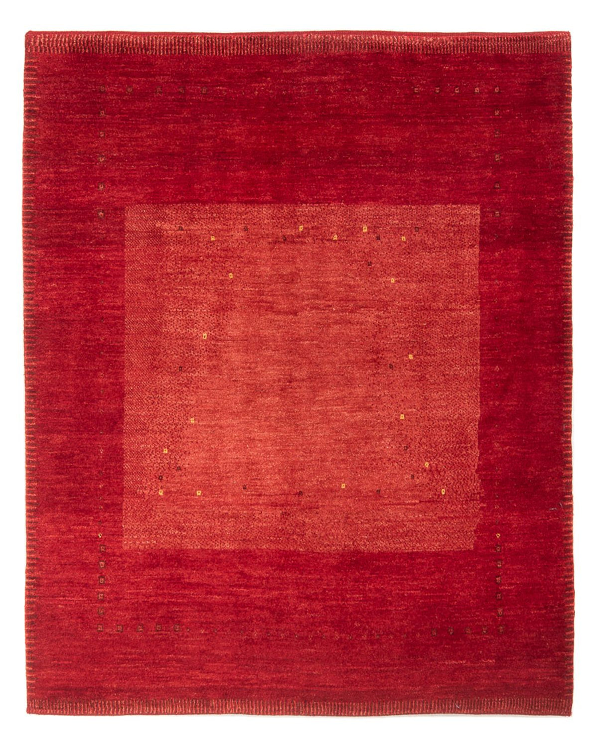 Gabbeh Teppich - Perser - 182 x 150 cm - rot