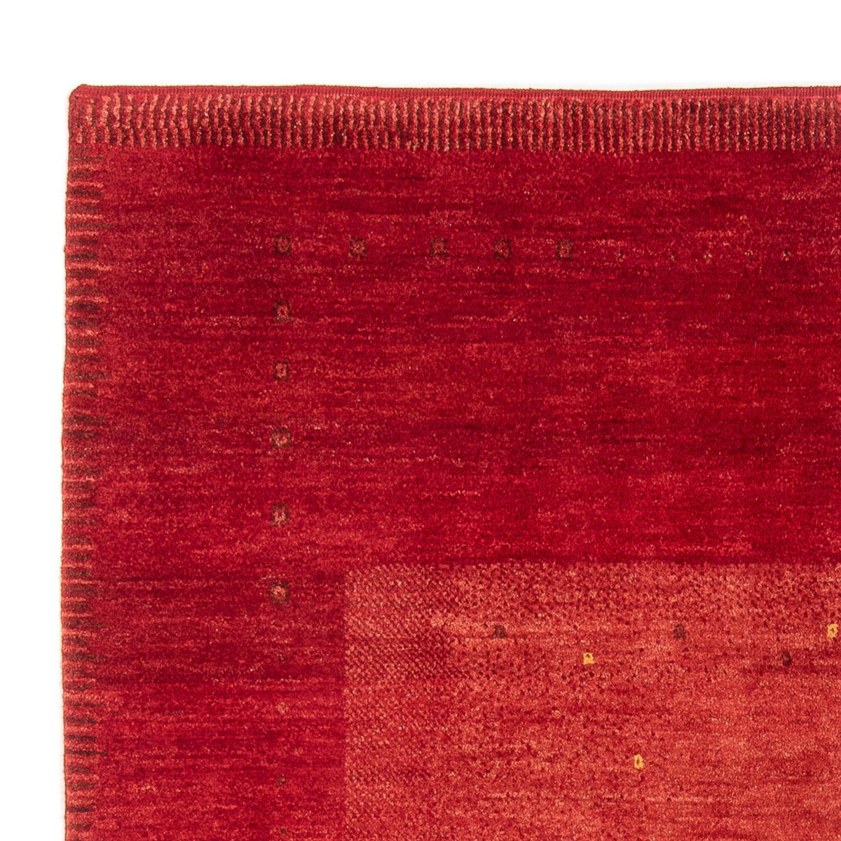 Gabbeh Teppich - Perser - 182 x 150 cm - rot