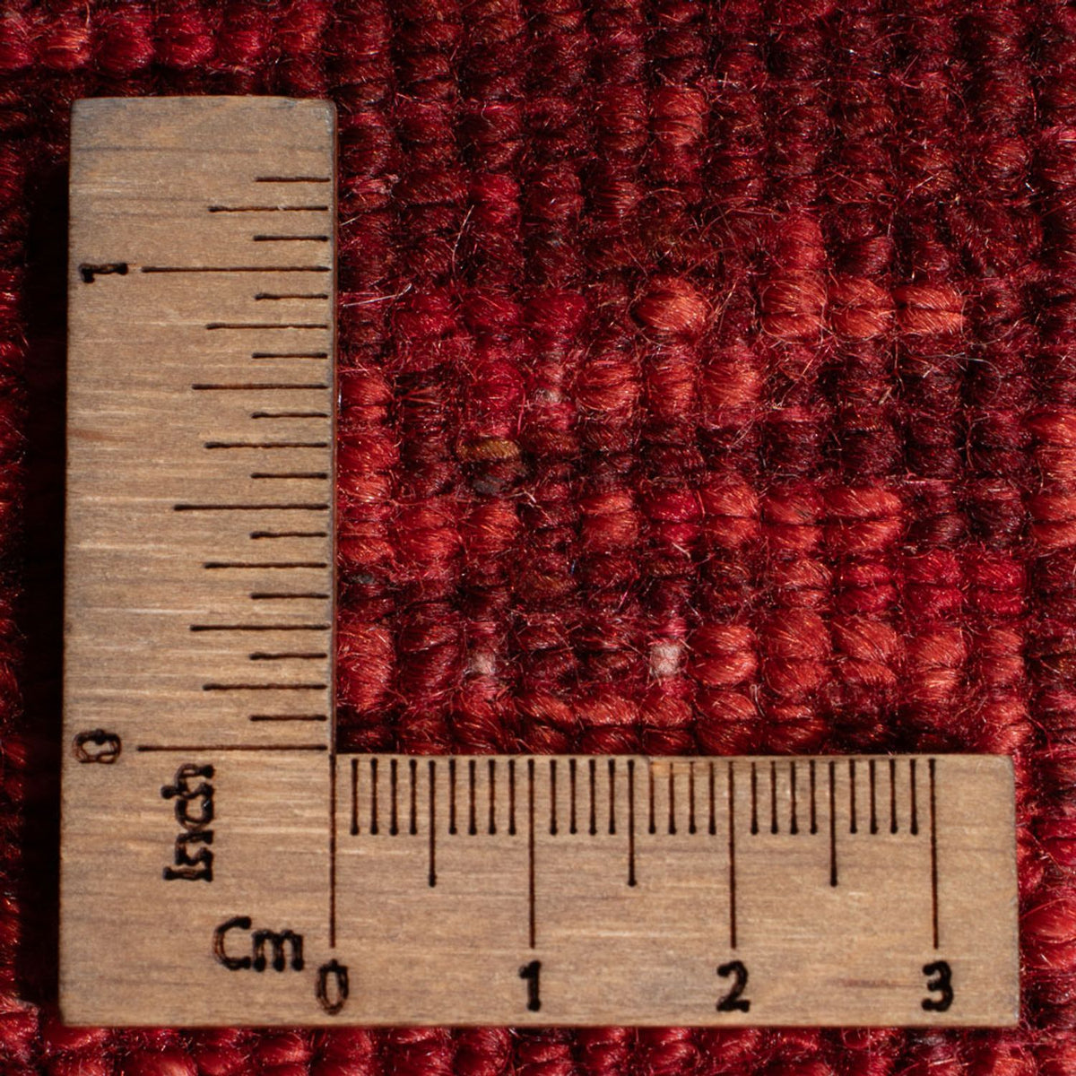 Gabbeh Teppich - Perser - 183 x 152 cm - rot