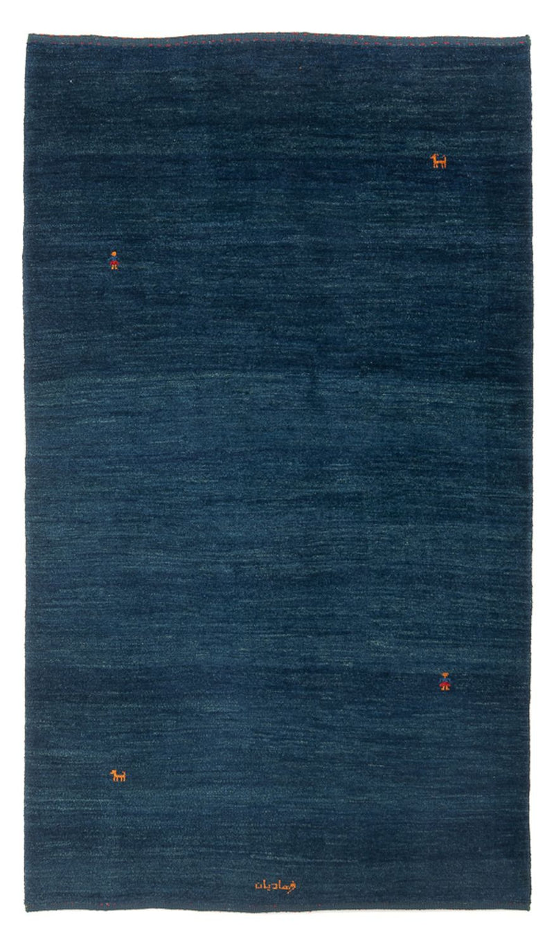 Gabbeh Teppich - Perser - 216 x 132 cm - dunkelblau