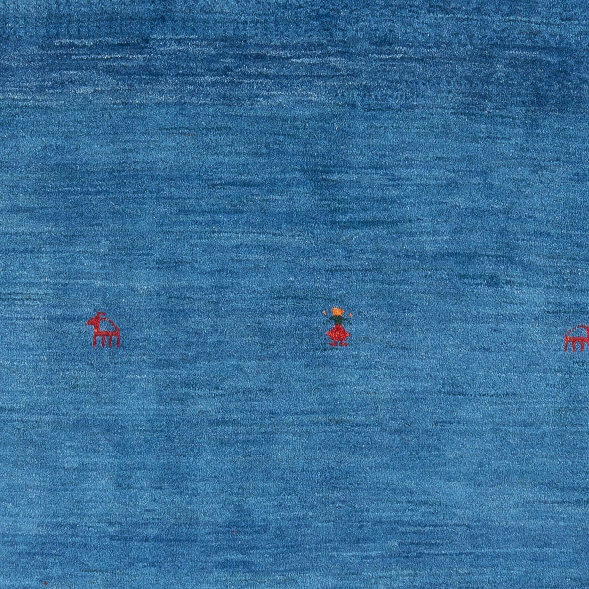 Gabbeh Teppich - Perser - 192 x 142 cm - mehrfarbig