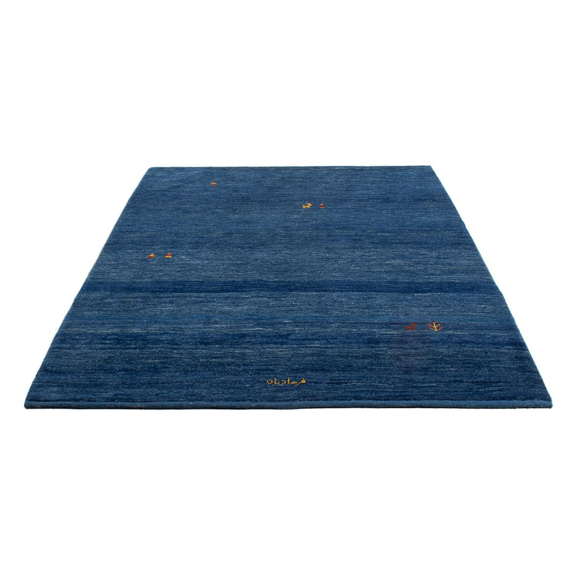 Gabbeh Teppich - Perser - 205 x 145 cm - dunkelblau
