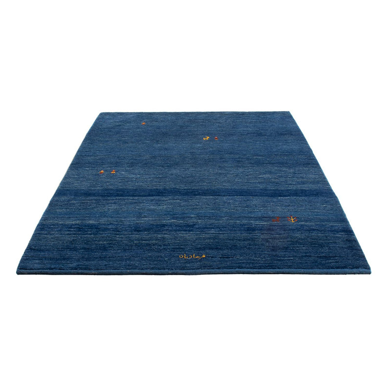 Gabbeh Teppich - Perser - 205 x 145 cm - dunkelblau