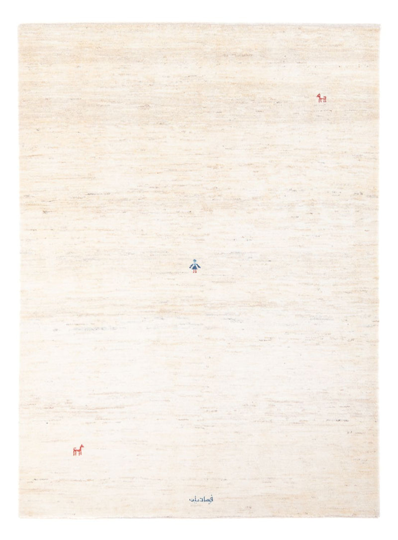 Gabbeh Teppich - Perser - 190 x 151 cm - beige