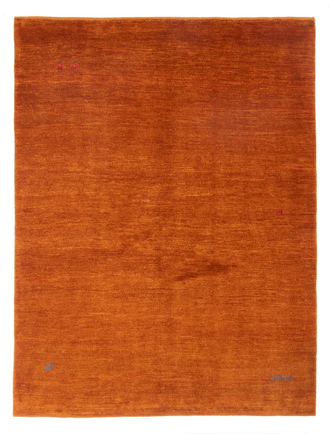 Gabbeh Teppich - Perser - 203 x 154 cm - orange