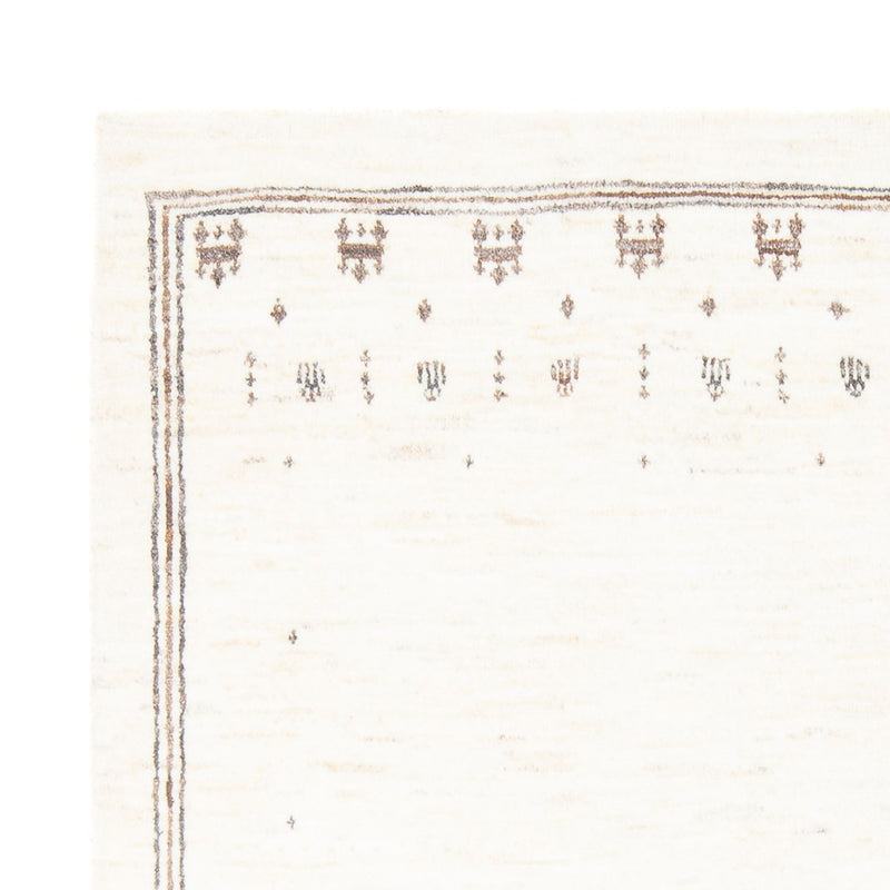 Gabbeh Teppich - Perser - 198 x 150 cm - weiß