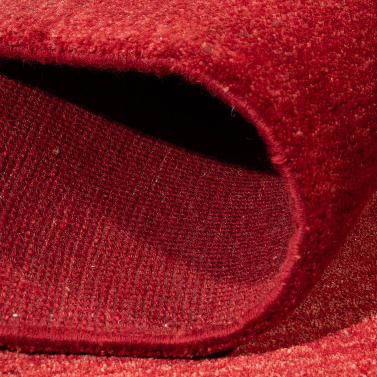 Gabbeh Teppich - Perser - 188 x 145 cm - rot