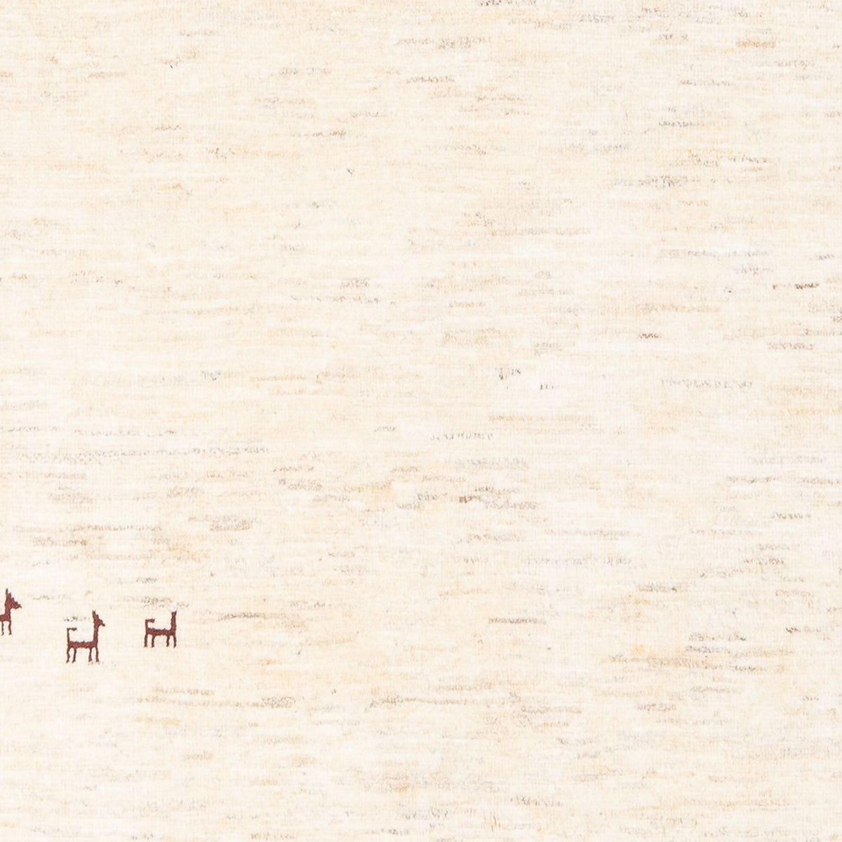 Gabbeh Teppich - Perser - 188 x 140 cm - beige