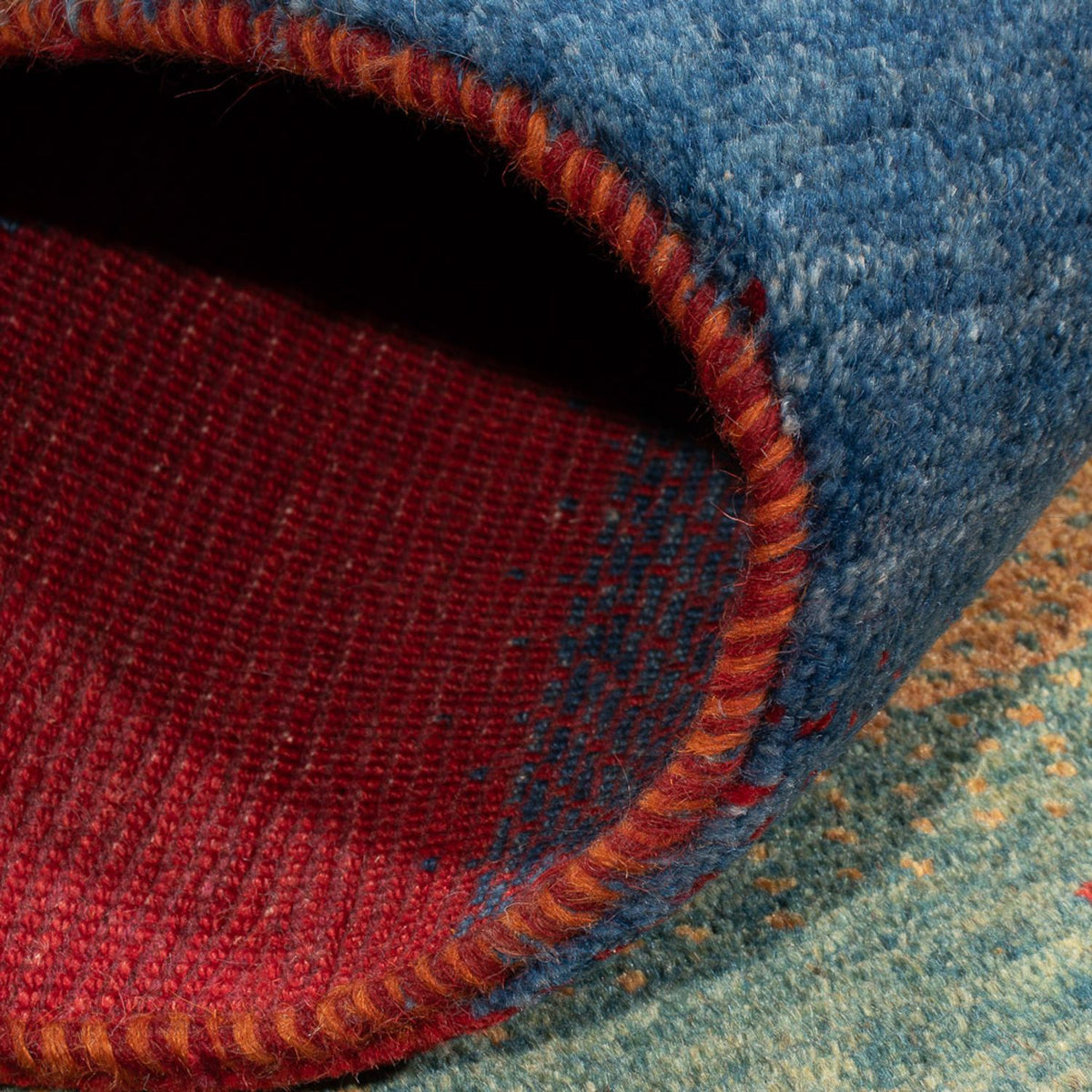 Gabbeh Teppich - Perser - 151 x 104 cm - mehrfarbig