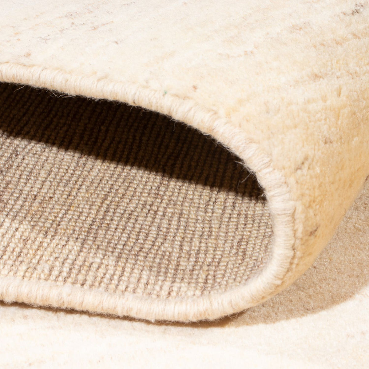 Gabbeh Teppich - Perser - 202 x 138 cm - silber