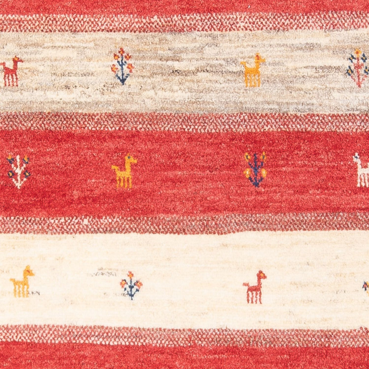 Gabbeh Teppich - Perser - 143 x 80 cm - mehrfarbig