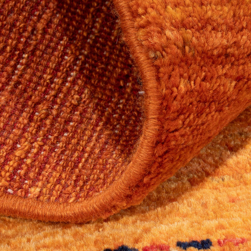Gabbeh Teppich - Perser - 142 x 98 cm - orange