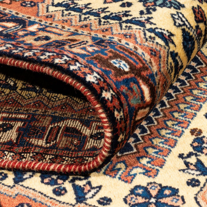 Perserteppich - Nomadic - 140 x 74 cm - creme