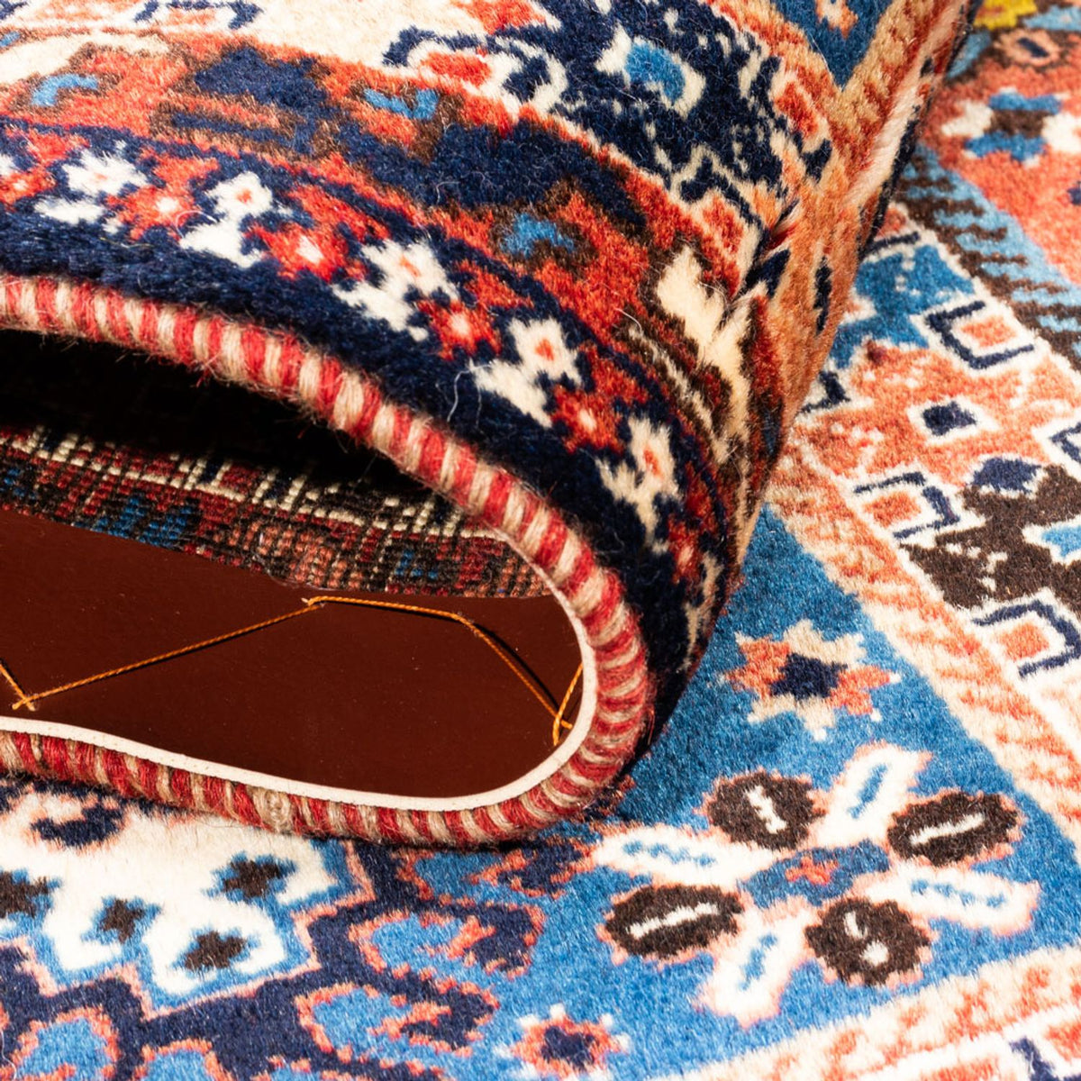 Perserteppich - Nomadic - 124 x 80 cm - mehrfarbig