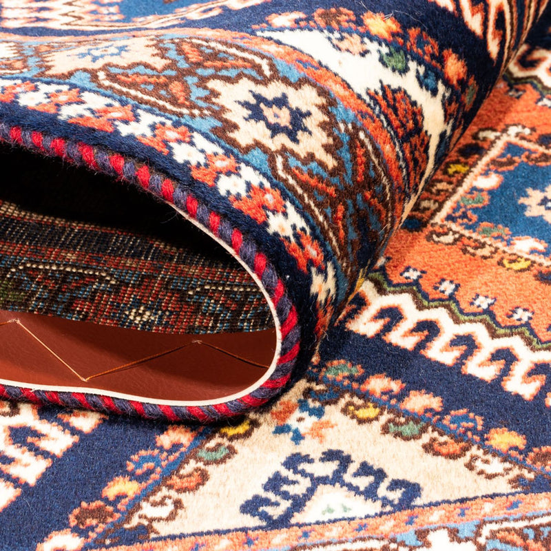 Perserteppich - Nomadic - 128 x 80 cm - mehrfarbig