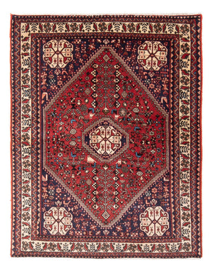 Perserteppich - Nomadic - 140 x 103 cm - rot
