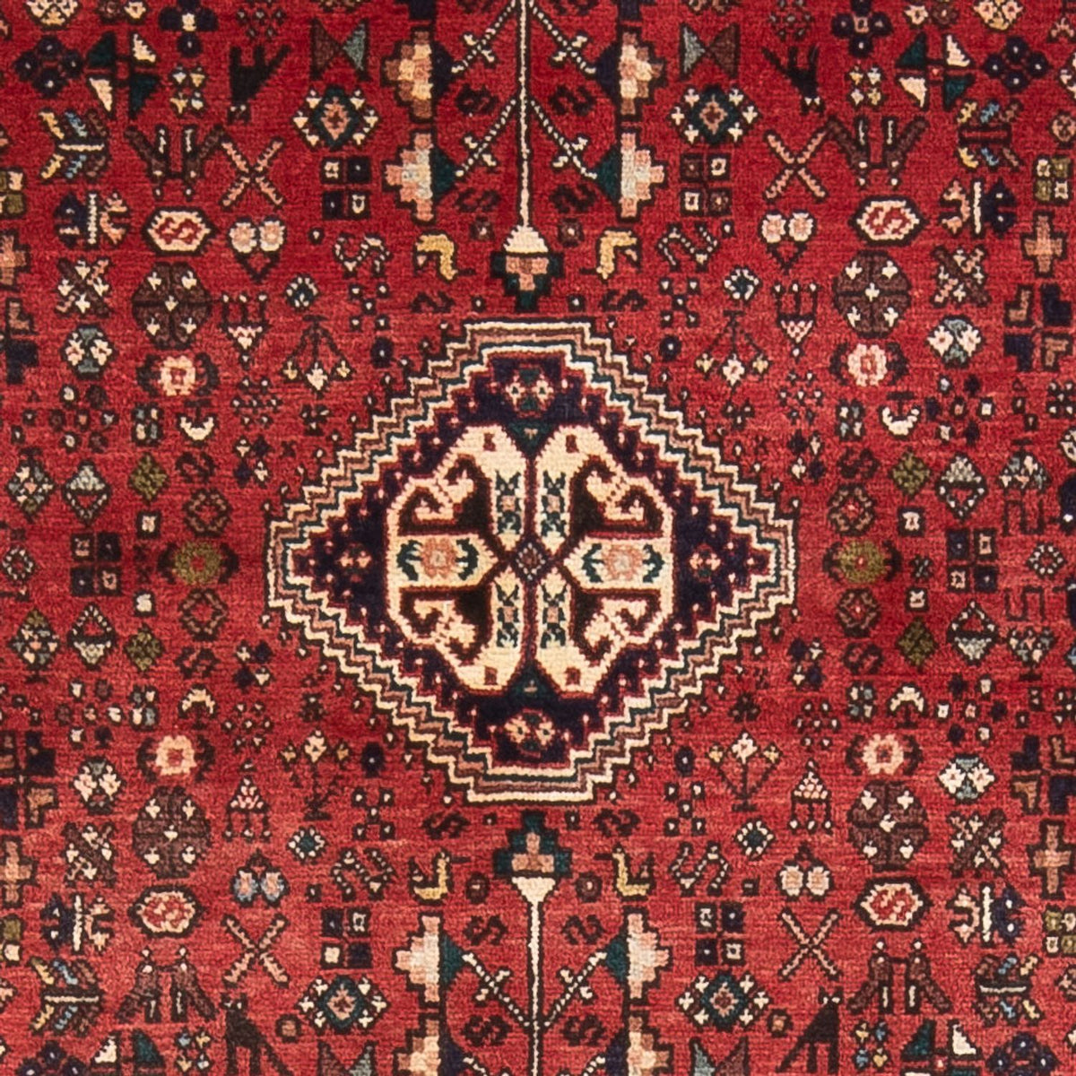 Perserteppich - Nomadic - 150 x 103 cm - rot