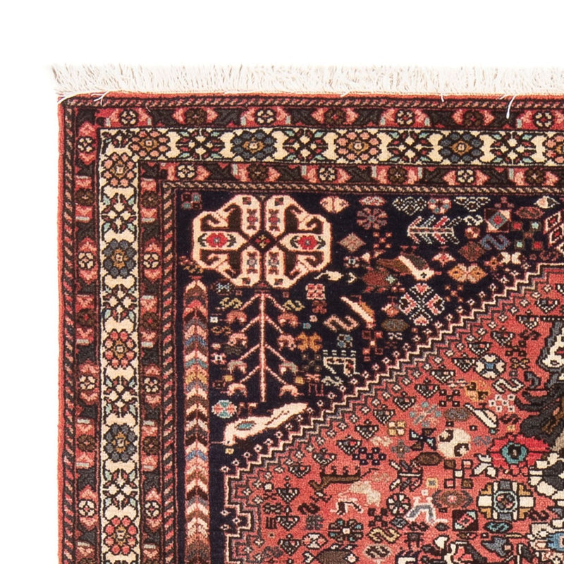 Perserteppich - Nomadic - 150 x 103 cm - rot