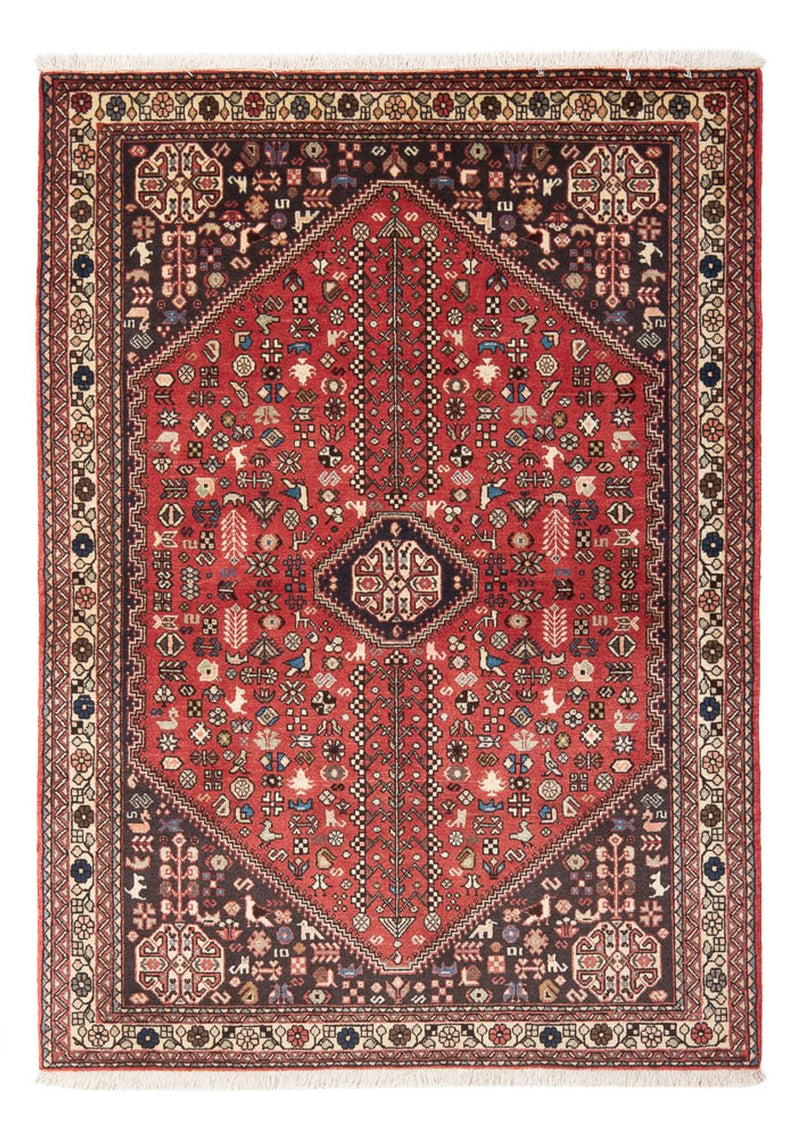 Perserteppich - Nomadic - 150 x 104 cm - rot