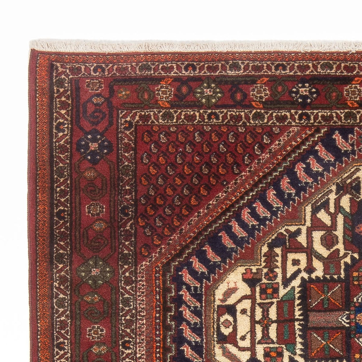 Perserteppich - Nomadic - 180 x 128 cm - rot