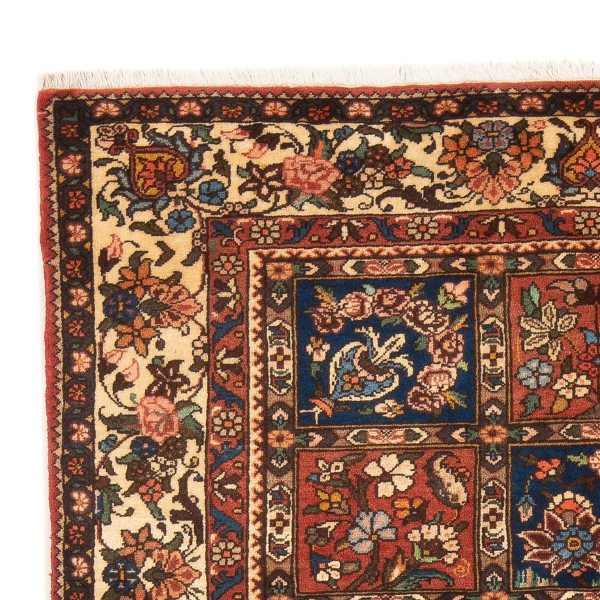 Perserteppich - Nomadic - 196 x 140 cm - mehrfarbig