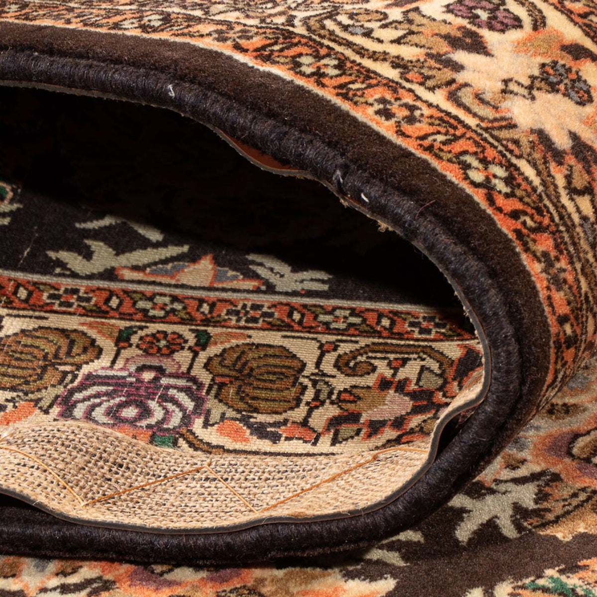 Läufer Perser - Bidjar - 222 x 128 cm - dunkelblau