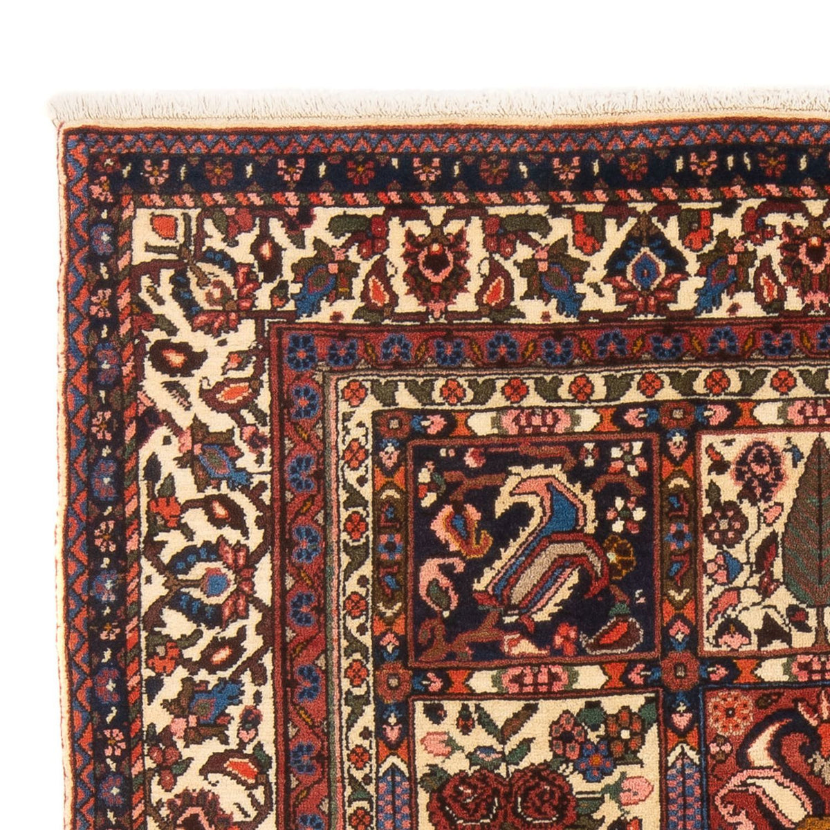 Perserteppich - Nomadic - 200 x 138 cm - mehrfarbig