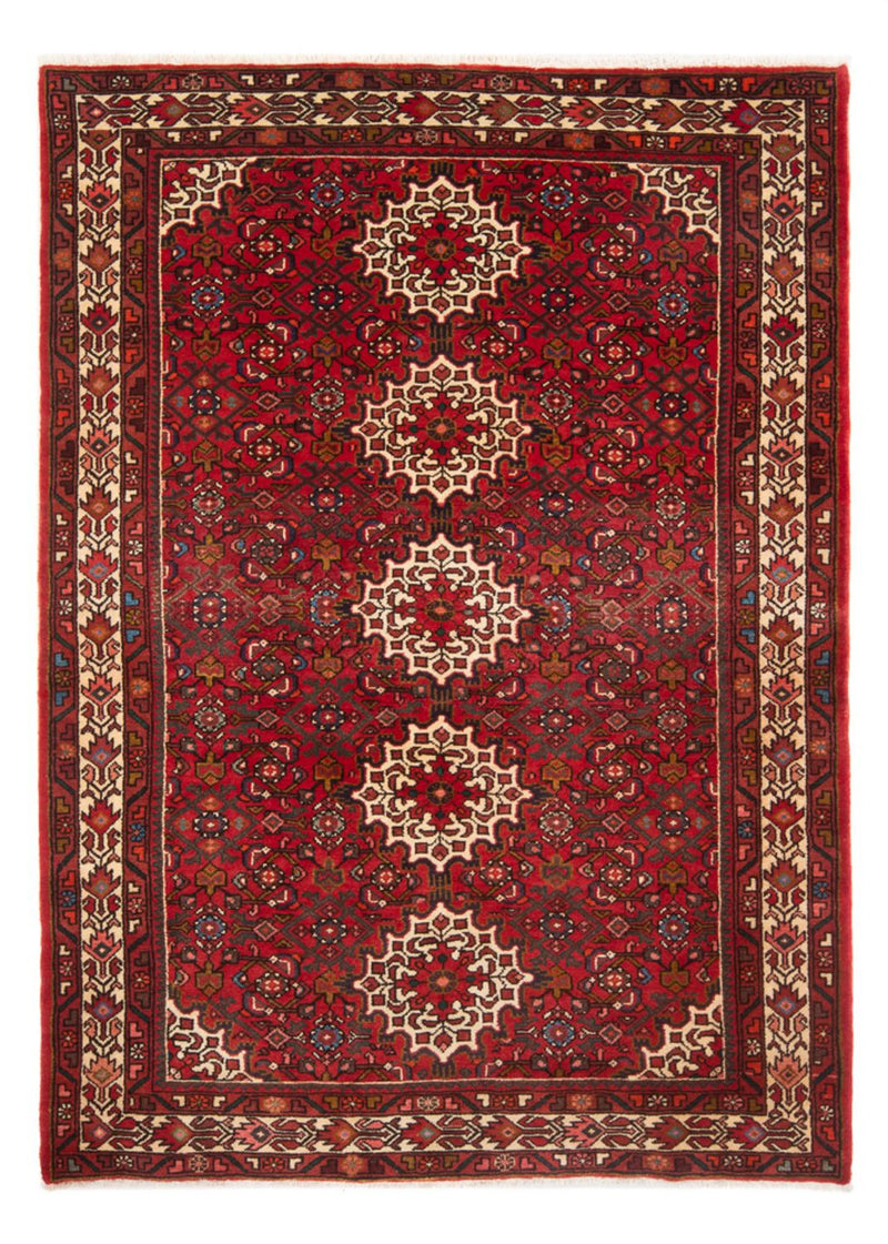 Perserteppich - Nomadic - 214 x 150 cm - rot