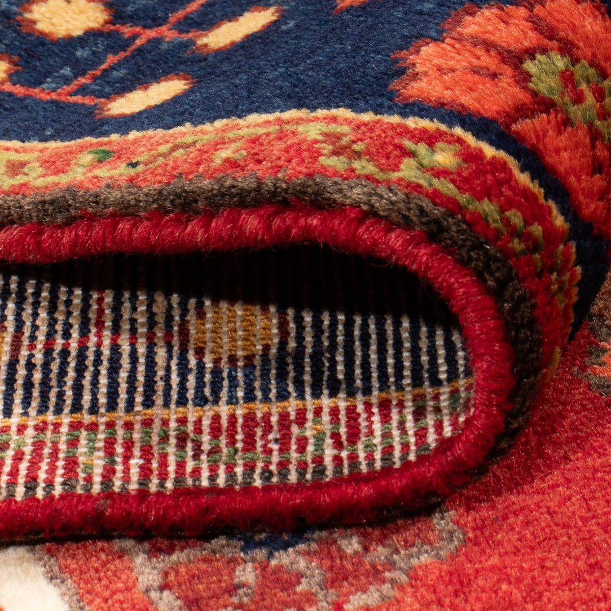 Perserteppich - Nomadic - 207 x 138 cm - rot