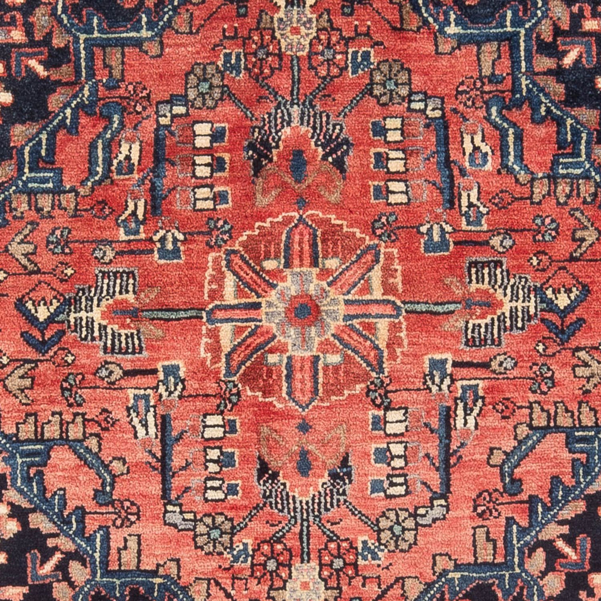 Perserteppich - Nomadic - Royal - 201 x 119 cm - dunkelblau