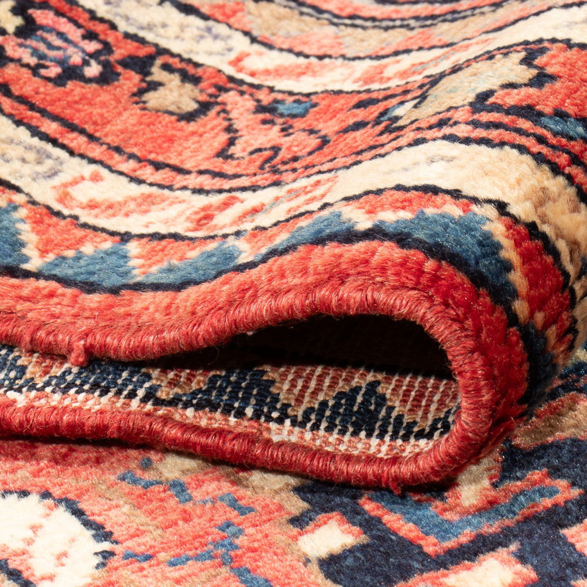 Perserteppich - Nomadic - Royal - 201 x 119 cm - dunkelblau