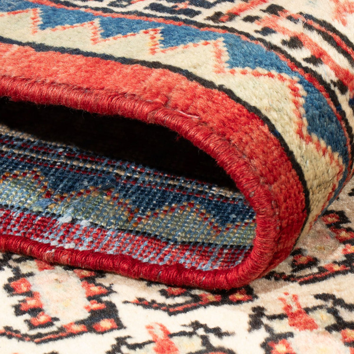 Perserteppich - Nomadic - Royal - 216 x 125 cm - rot