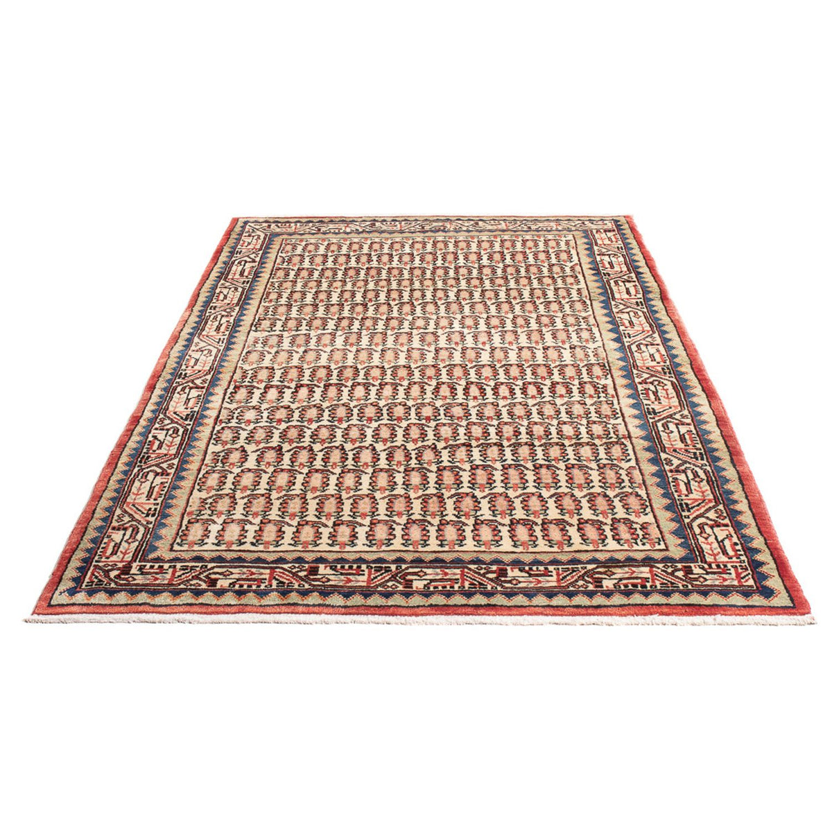 Perserteppich - Nomadic - Royal - 216 x 125 cm - rot