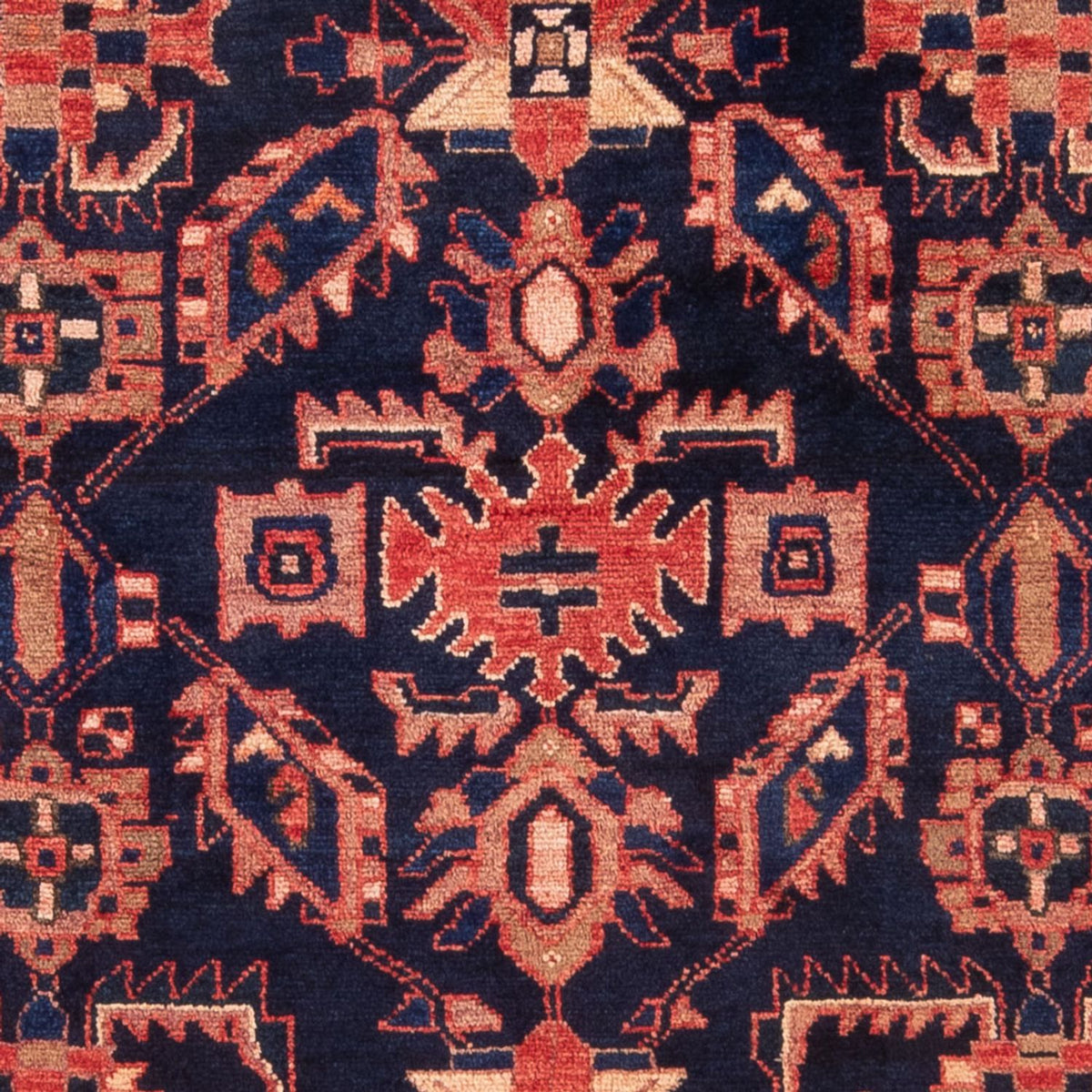 Perserteppich - Nomadic - Royal - 202 x 131 cm - dunkelblau