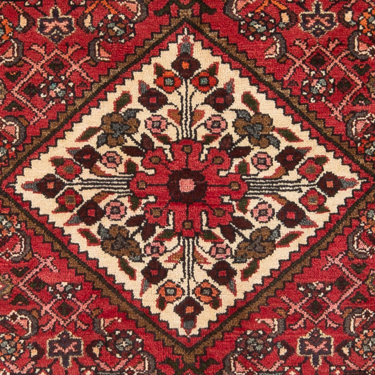 Perserteppich - Nomadic - 195 x 147 cm - rot