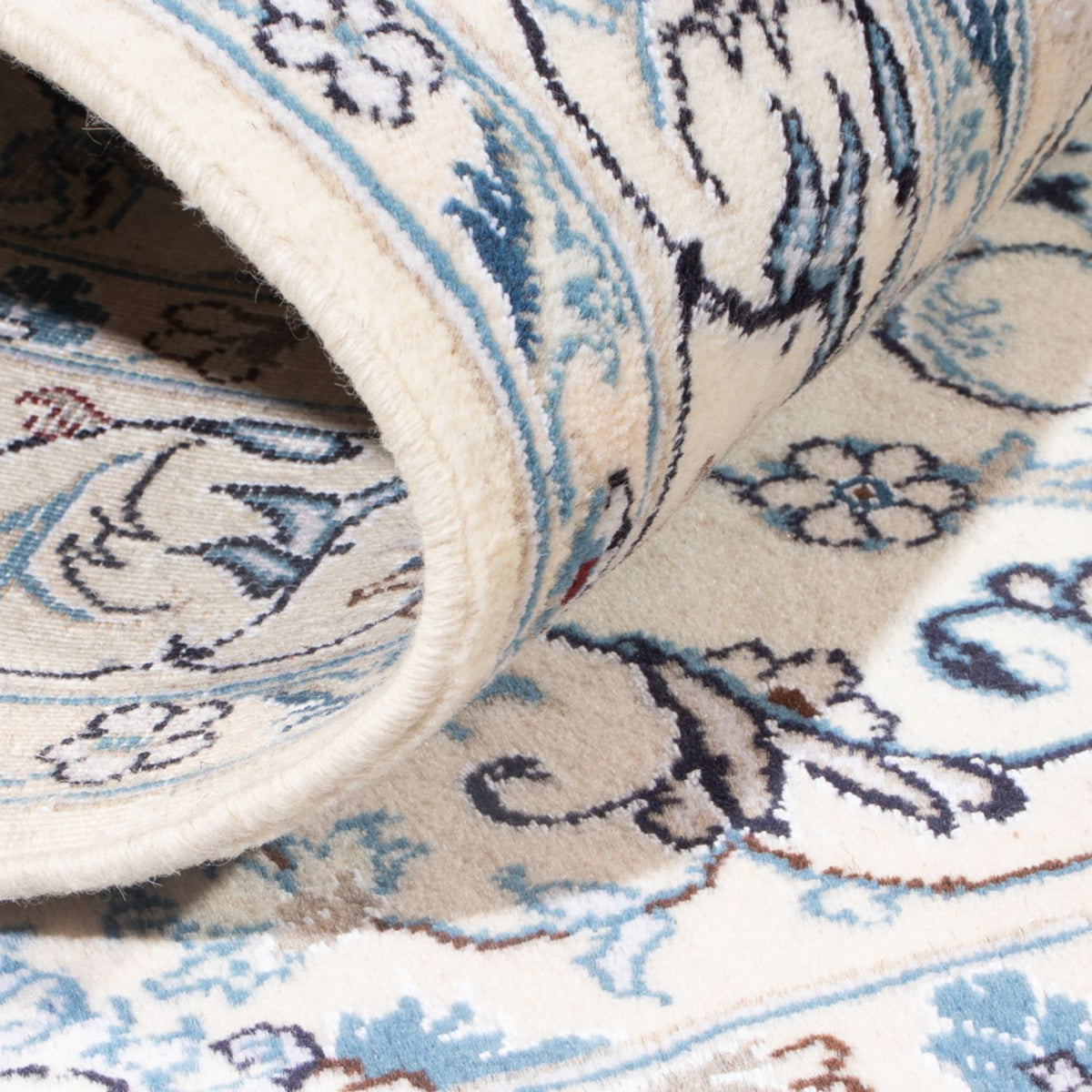 Perserteppich - Nain - Royal - 197 x 146 cm - creme