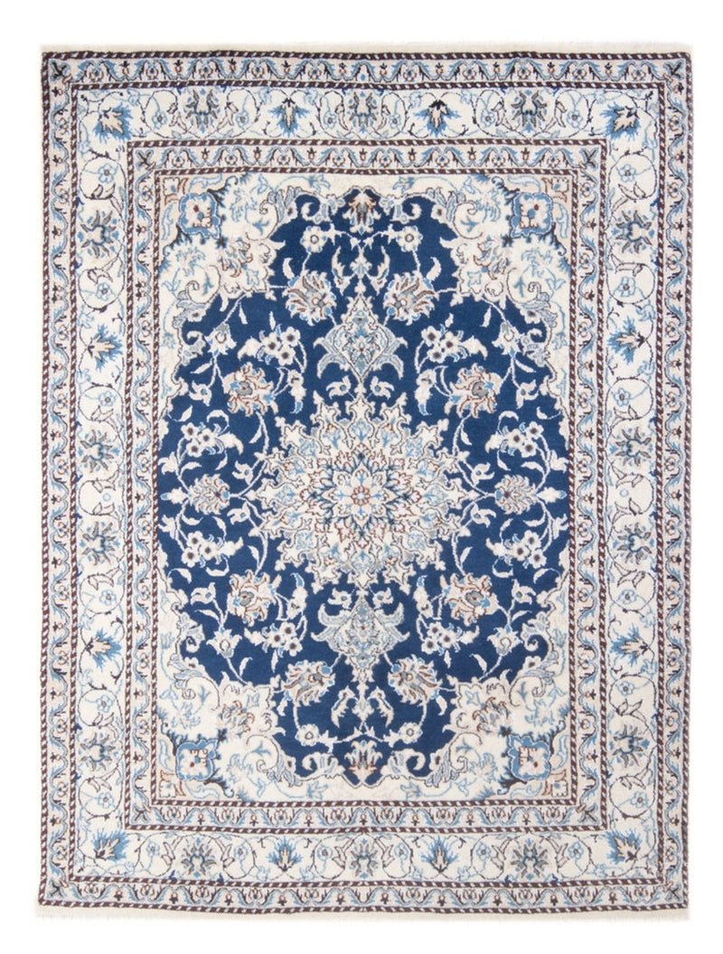Perserteppich - Nain - Royal - 203 x 144 cm - blau