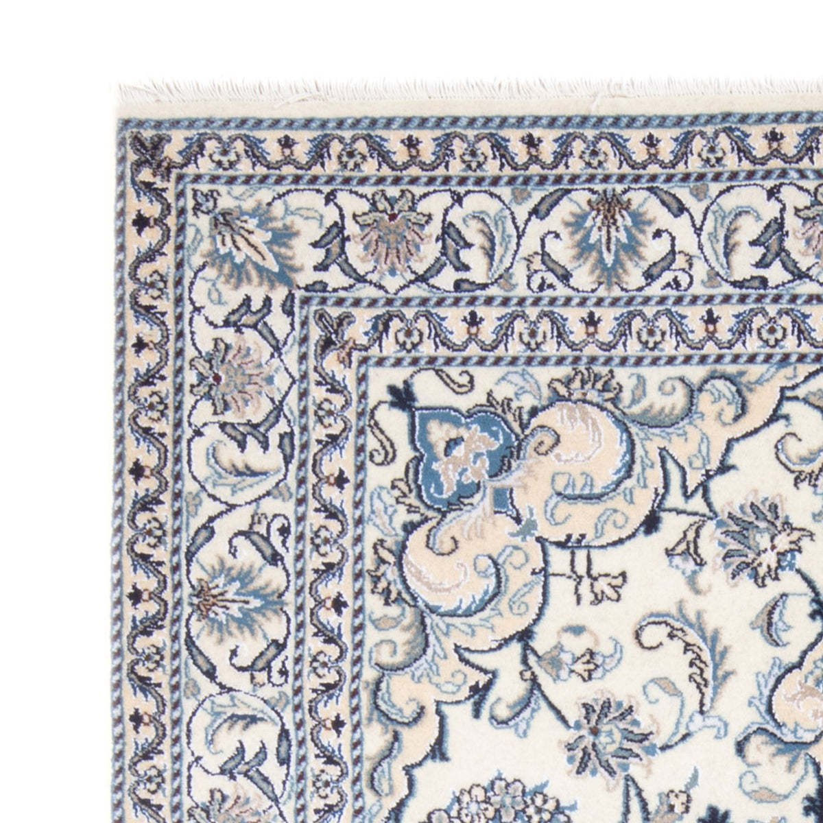 Perserteppich - Nain - Royal - 200 x 148 cm - creme