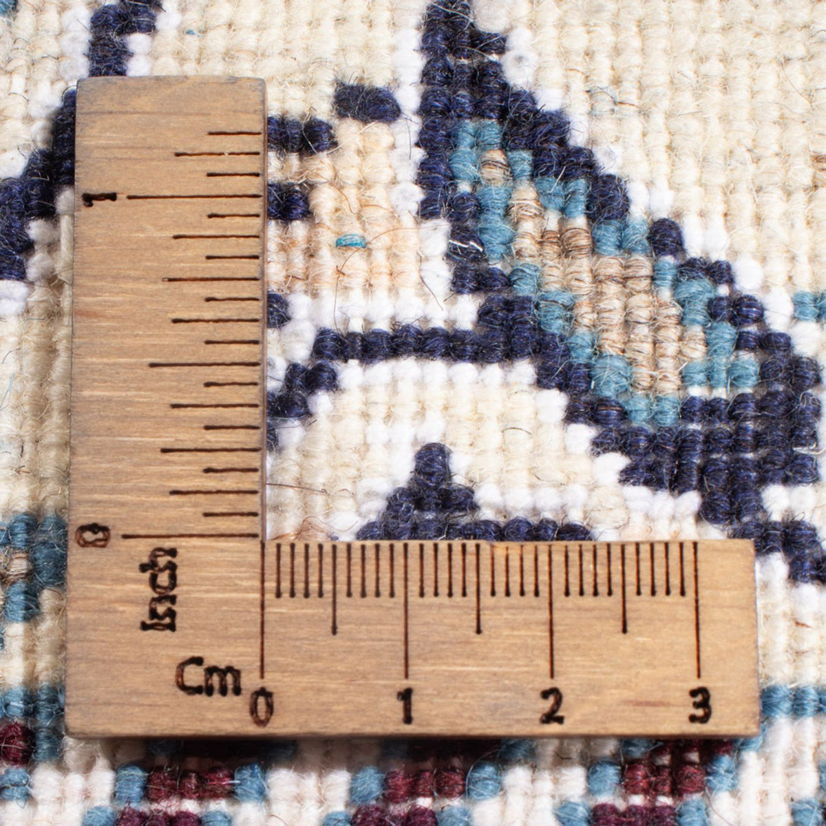 Perserteppich - Nain - Royal - 193 x 148 cm - dunkelblau