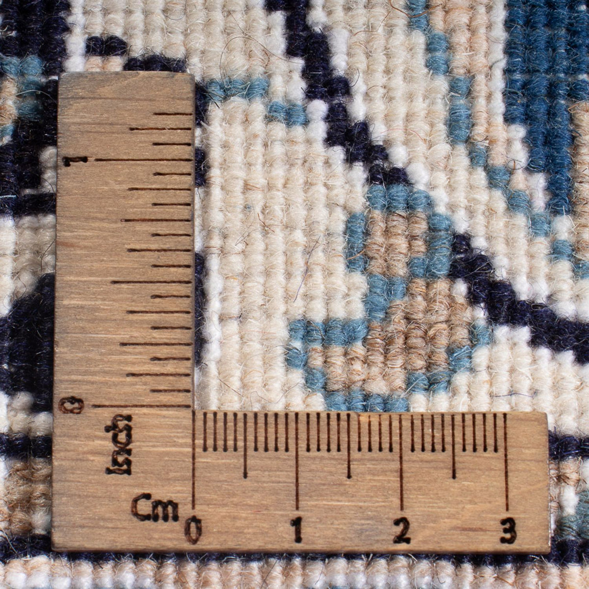 Perserteppich - Nain - Royal - 193 x 148 cm - blau