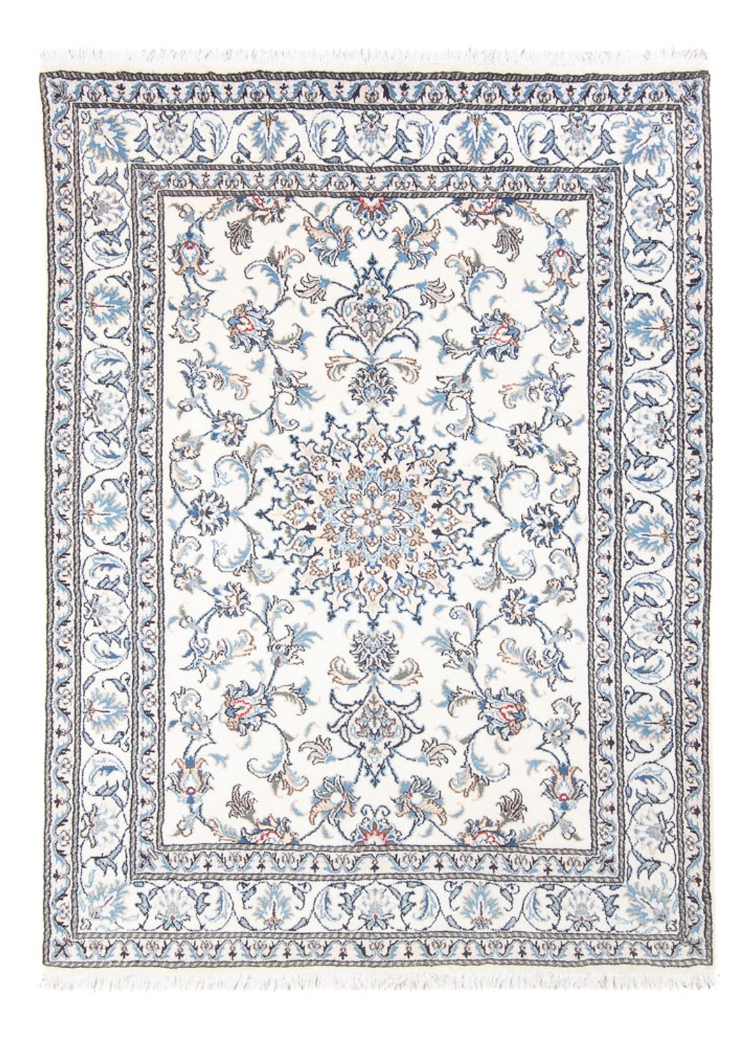 Perserteppich - Nain - Royal - 205 x 150 cm - creme