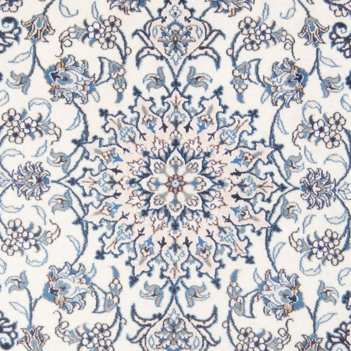 Perserteppich - Nain - Royal - 192 x 148 cm - creme