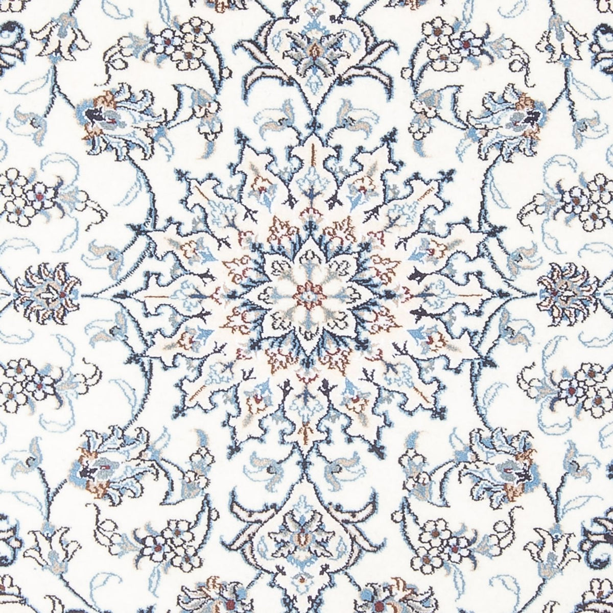 Perserteppich - Nain - Royal - 192 x 152 cm - creme