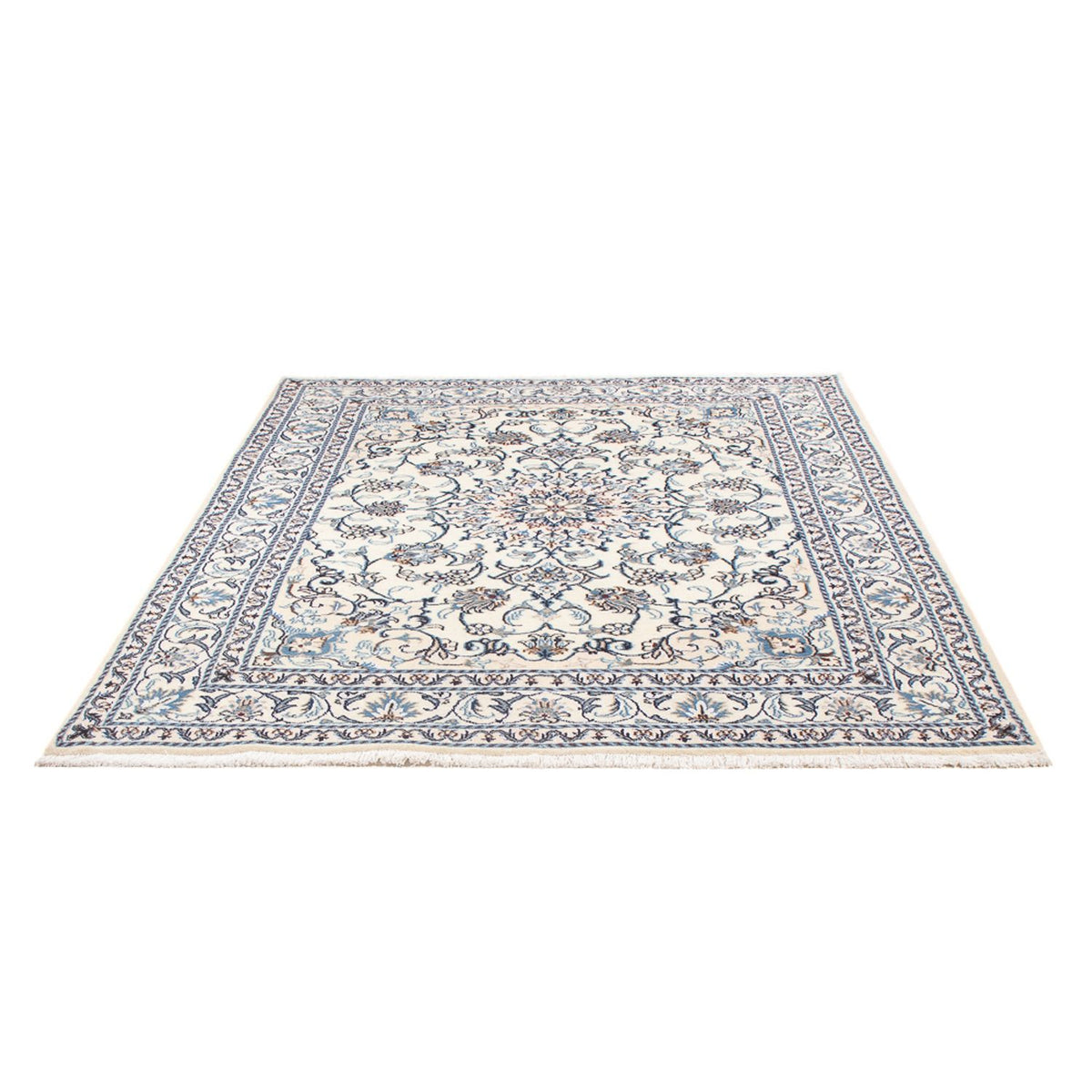 Perserteppich - Nain - Royal - 192 x 152 cm - creme