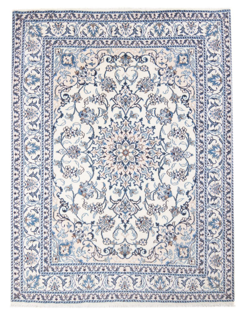 Perserteppich - Nain - Royal - 202 x 147 cm - creme