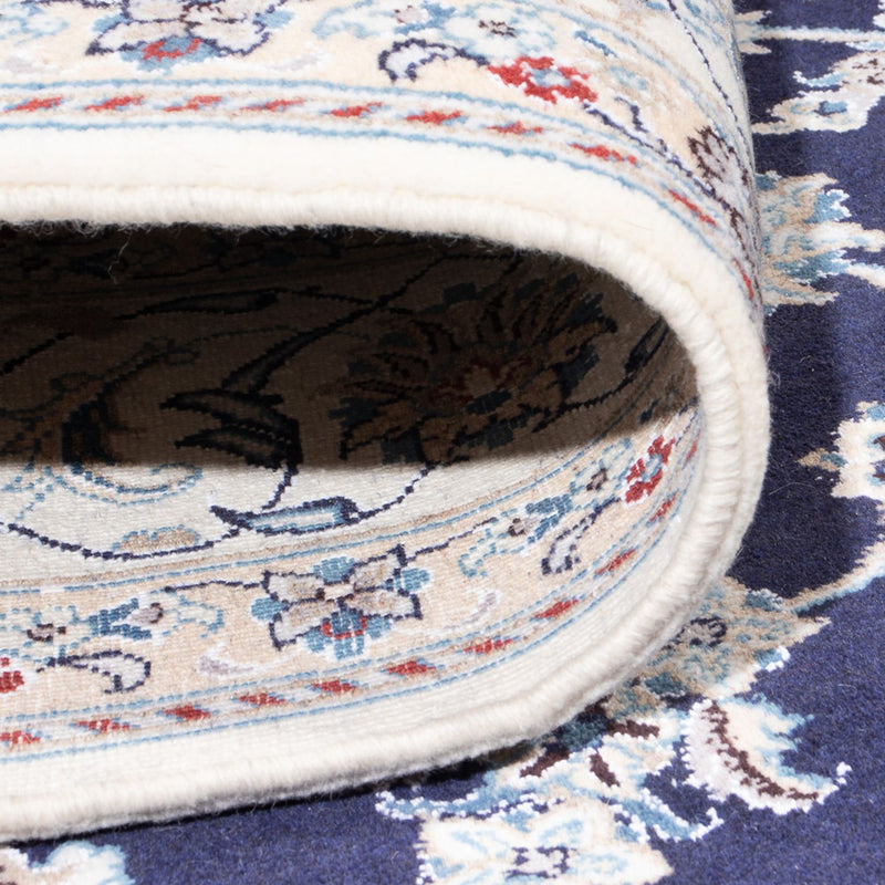 Perserteppich - Nain - 293 x 197 cm - dunkelblau